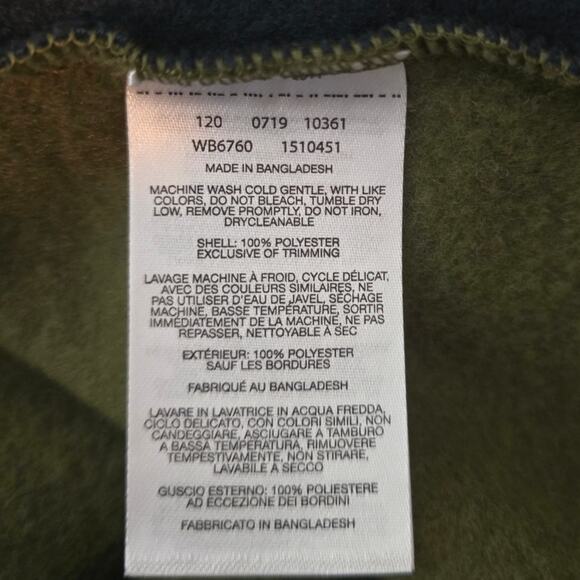 Columbia NWT Green Black Full Zip Pockets Winter BOYS Jacket L - Picture 5 of 5